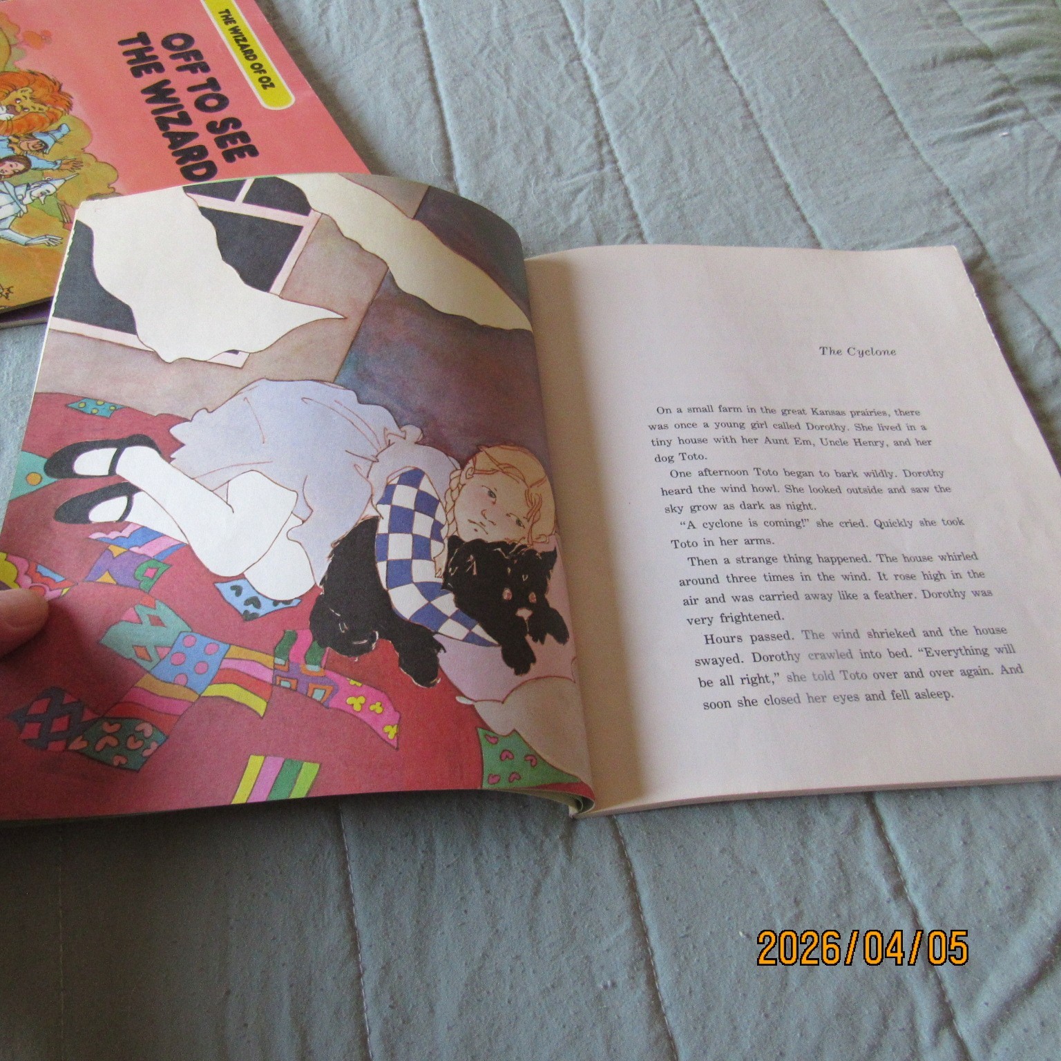 Lot 4-Troll Assoc Books-The Wizard of Oz-Off to See the Wizard-Over the Rainbow