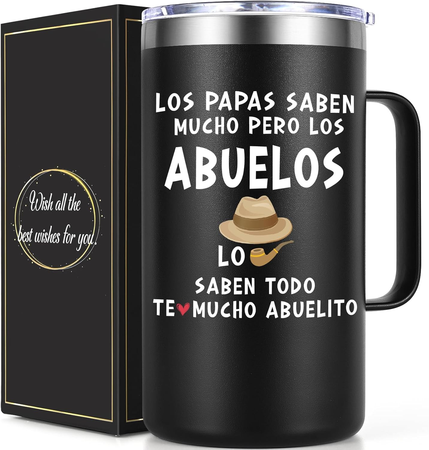 Abuelo Father’S Day Gifts, Regalos Para El Mejor Abuelo Del Mundo, 20 Oz Grandfa