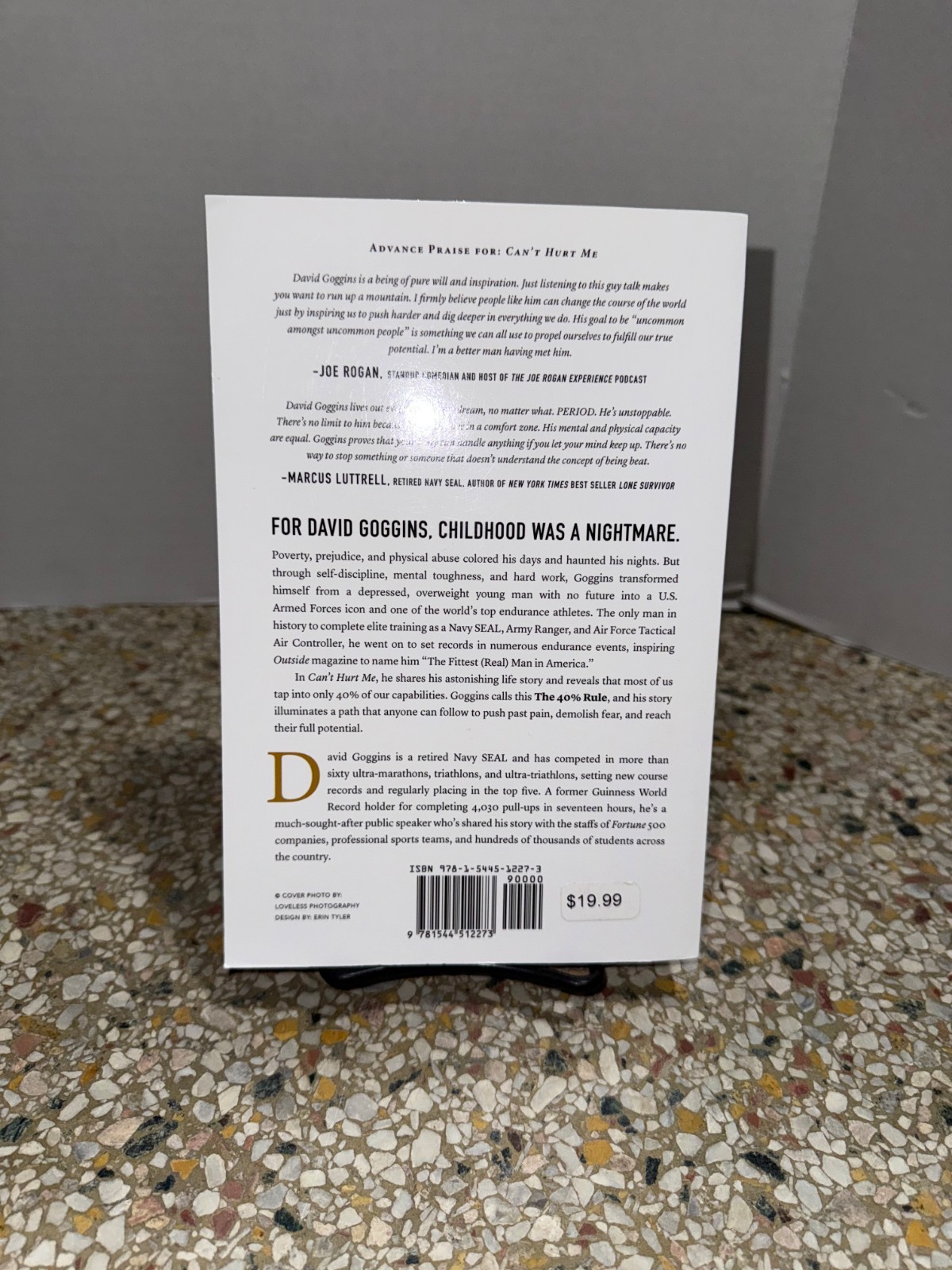 Can’t Hurt Me : Master Your Mind and Defy the Odds by David Goggins (2018,…