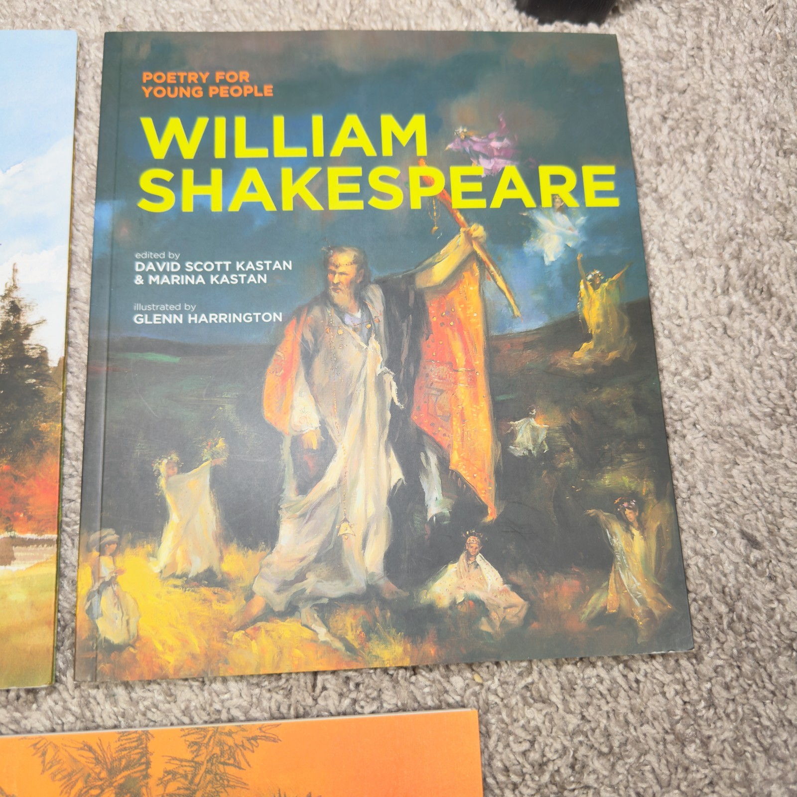 Poetry & Stories For Young People LOT of 5 Shakespeare Kipling Frost Carroll