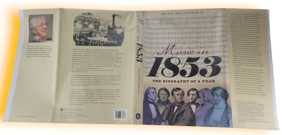 Music In 1853 The Biography of a Year MacDonald, Hugh HB in Jacket