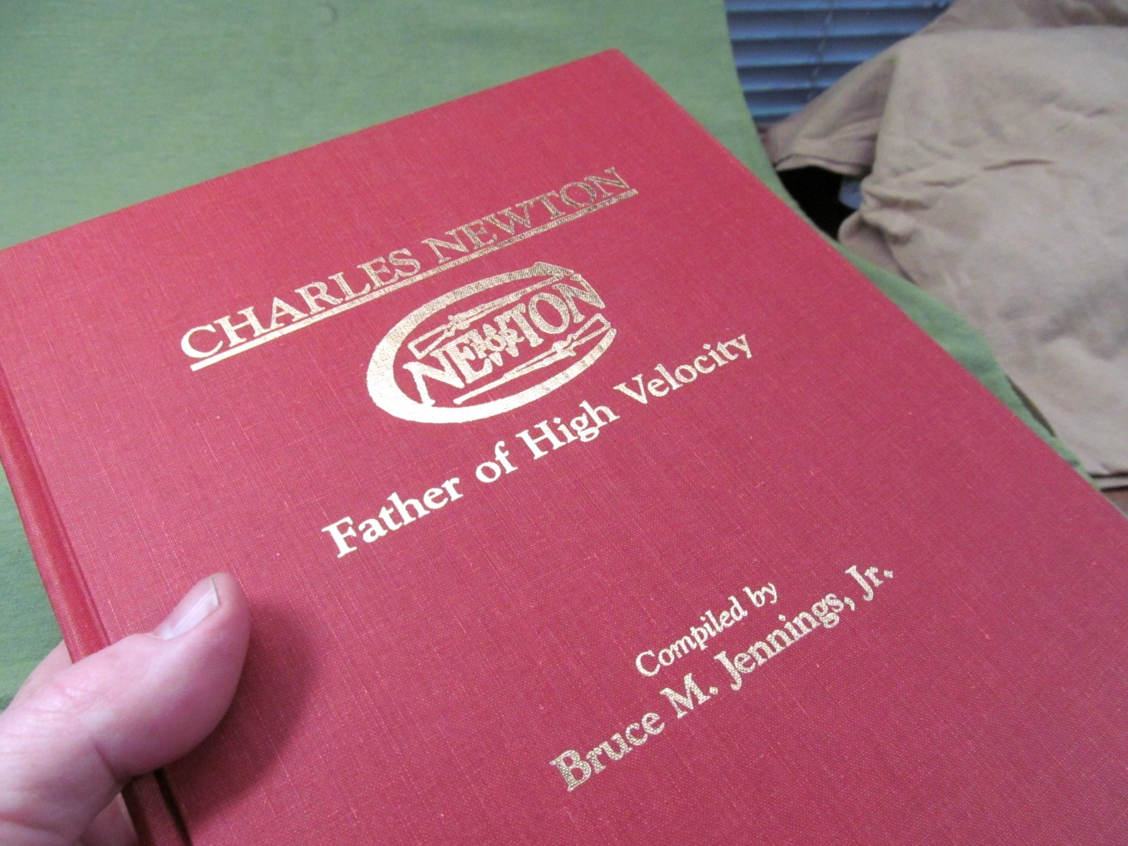 Charles Newton Father of High Velocity by Jennings -Numbered & Signed -480 Pages