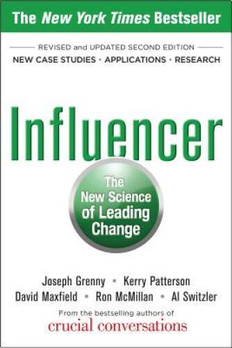 Influencer: The New Science of Leading Change, Second Edition – Paperback – GOOD