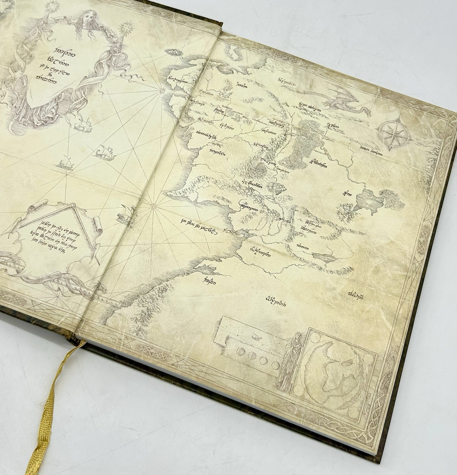 The Lord Of The Rings Sketchbook By Alan Lee Hardcover EUC