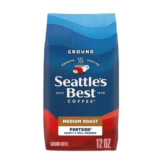 Best Coffee, Portside, Medium Roast, Ground Coffee, 100% Arabica, 12 oz