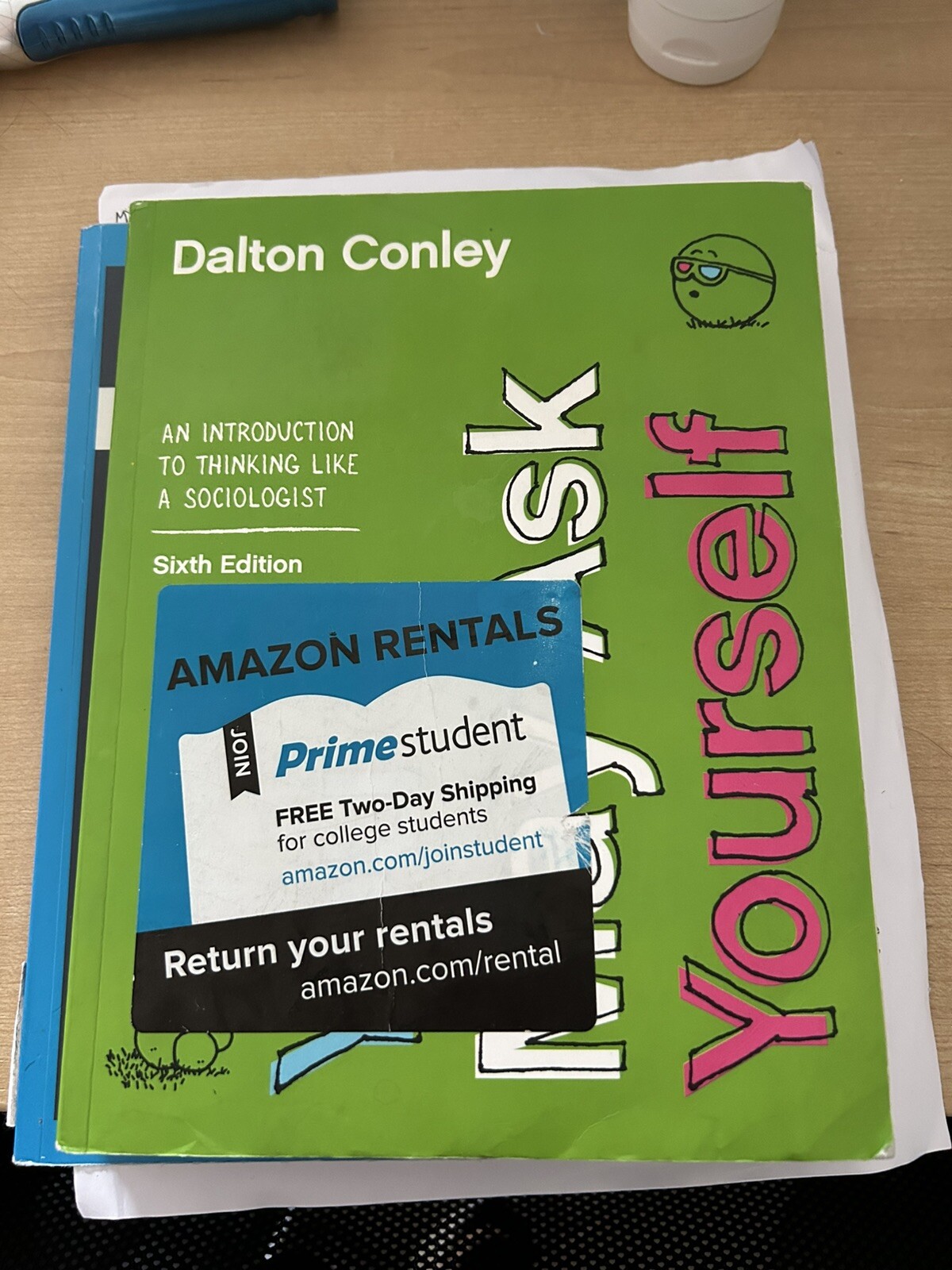 textbooks used, like new, sixth edition, sociology