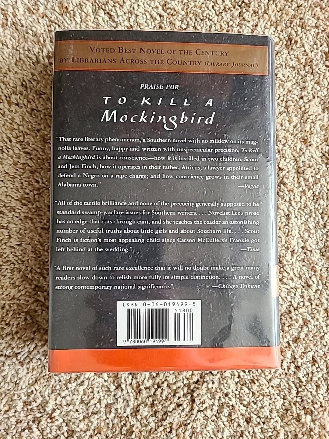 To Kill a Mockingbird Harper Lee Signed 40th Anniversary Edition Hardcover Rare