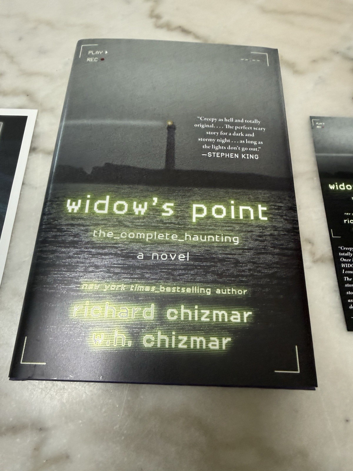 Widow’s Point The Complete Haunting Richard & W H Chizmar Signed Book Plate