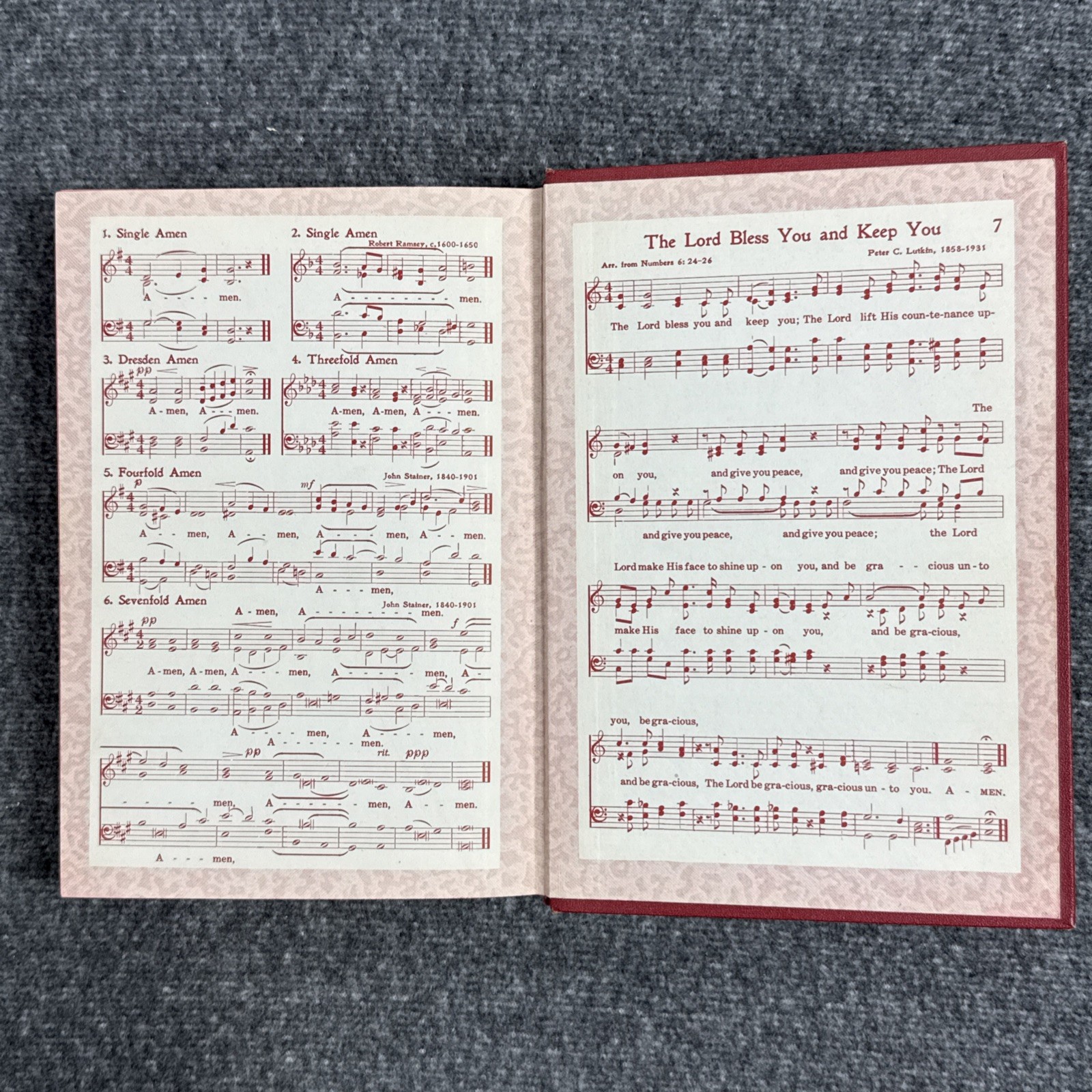 Worship and Service Hymnal 1969 Hope Publishing Vintage Hardcover RARE 512 Pages