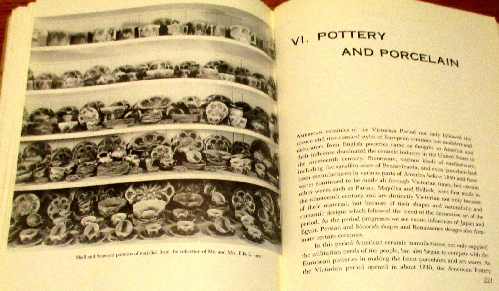 1966 Collecting American Victorian Antiques Hardcover Book 288 Pages