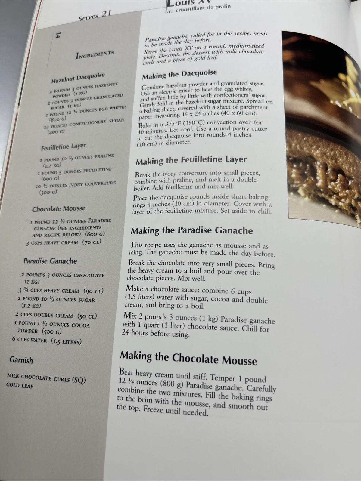 Grand Livre de Cuisine : Alain Ducasse’s Desserts and Pastries French Cookbook