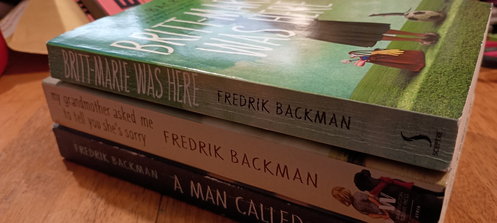 Fredrik Backman Books lot