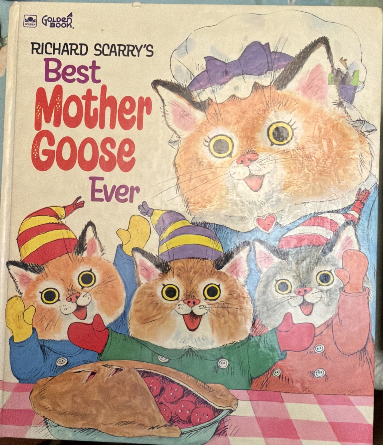 Golden Books Richard Scary‘s Best Mother Goose Ever – Vintage – 10.5” x 12.25”