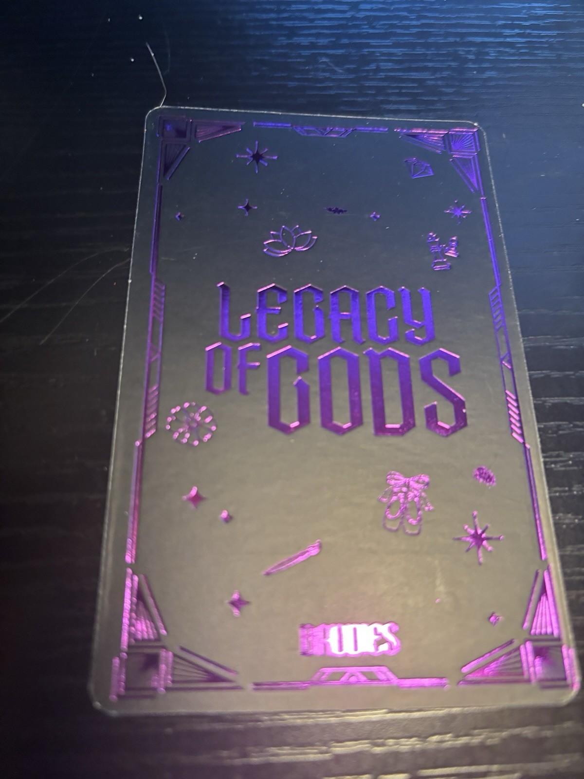 Legacy of Gods Rina Kent God of Pain Luxury Edition + Character Card