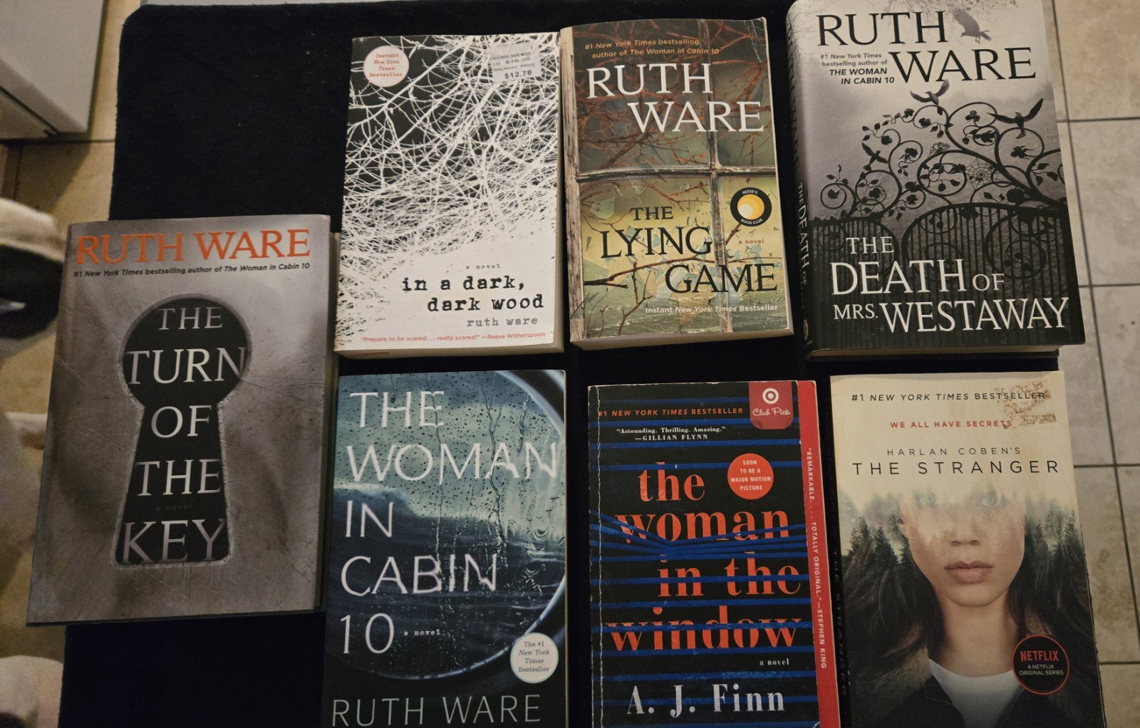 THRILLER BUNDLE | 7 Psychological Bestsellers Ruth Ware, Harlan Coben, A.J. Finn