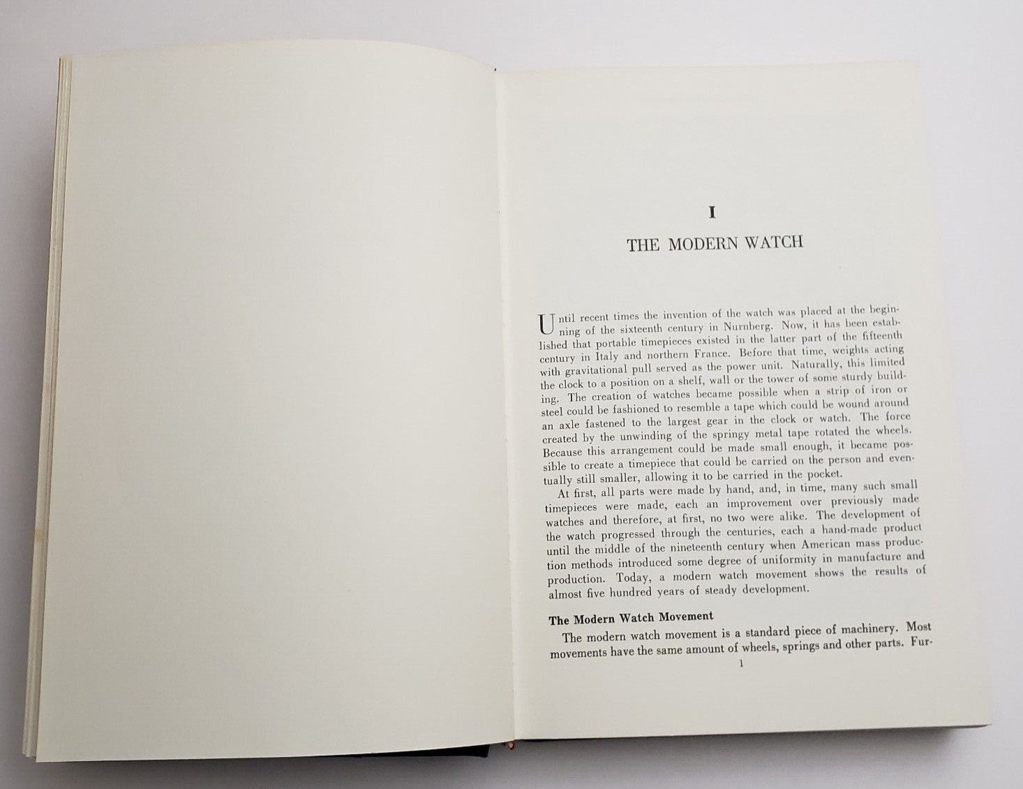 1973 The Watch Repairer’s Manual Henry B. Fried Third Edition No Jacket