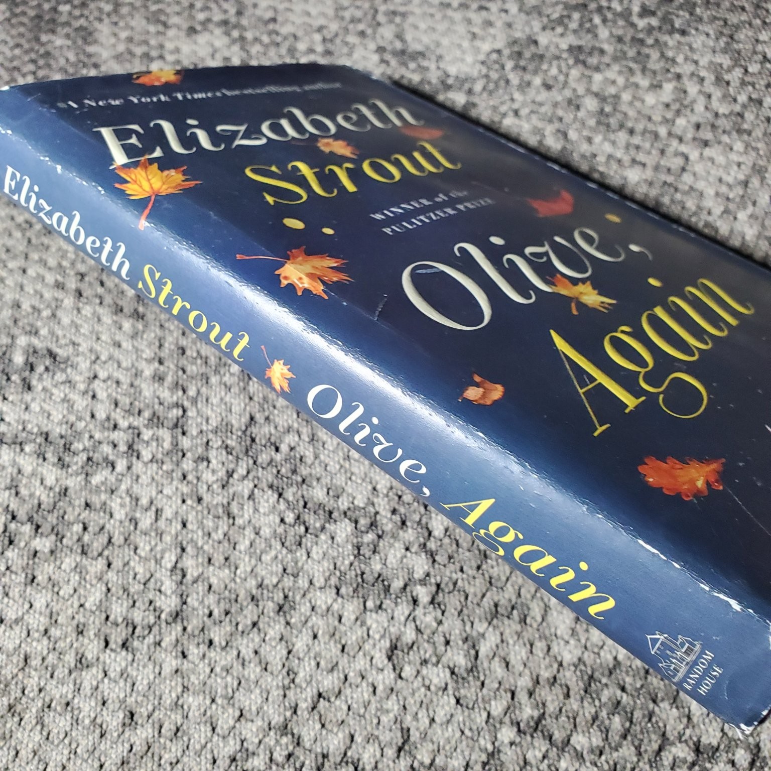 Olive, Again Elizabeth Strout 2019 First Edition Pulitzer Prize Fiction Random