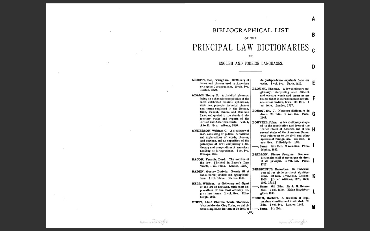 BLACK’S LAW DICTIONARY, 1st Edition 1891 and 2nd Edition 1910 Law Book on CD-ROM