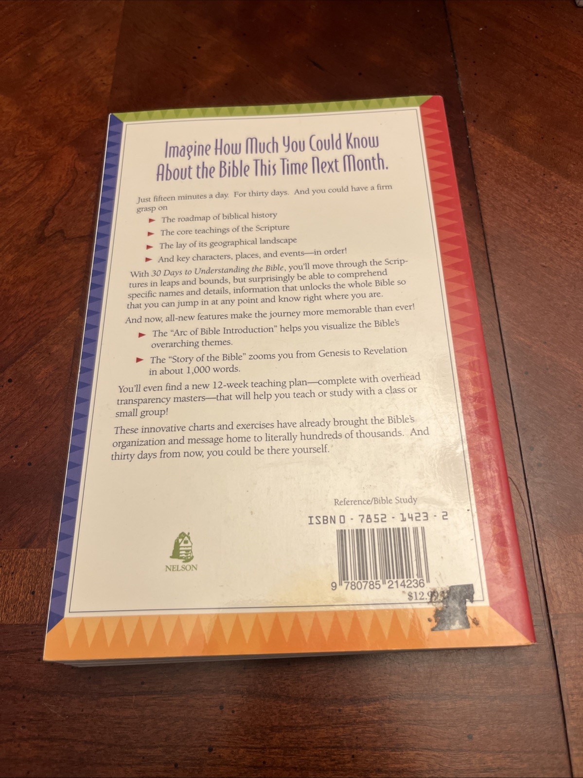 30 Days to Understanding the Bible in 15 Minutes a Day! PB VG 1998 A20