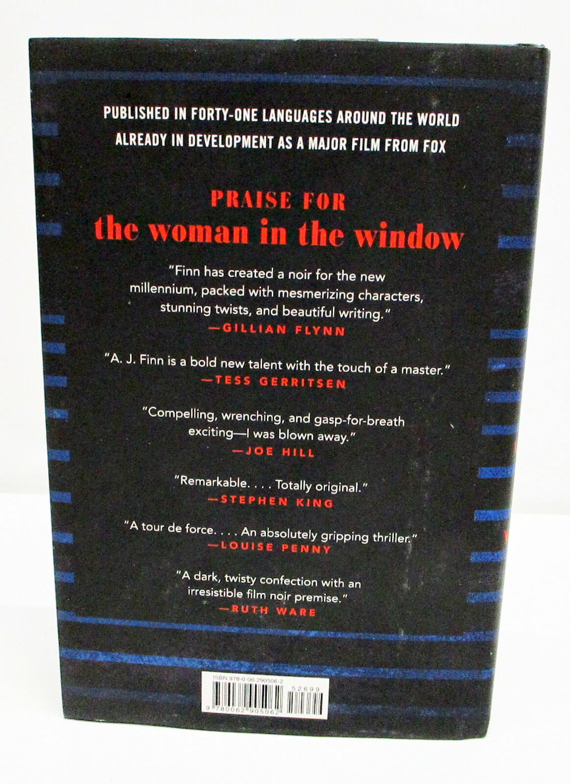 THE WOMAN IN THE WINDOW by A.J. FINN HCDJ – SIGNED COPY