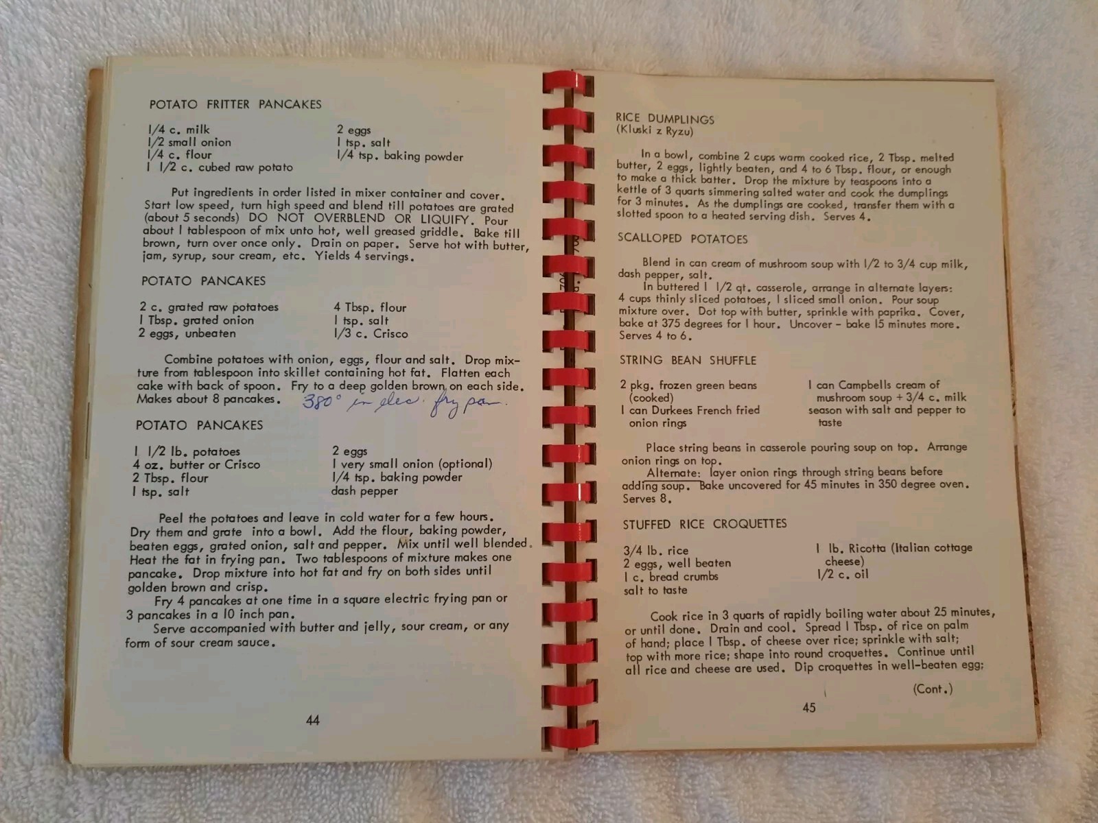 Cook Book Compiled By Council 106 Polish National Alliance 1968-1976 Spiral Bind