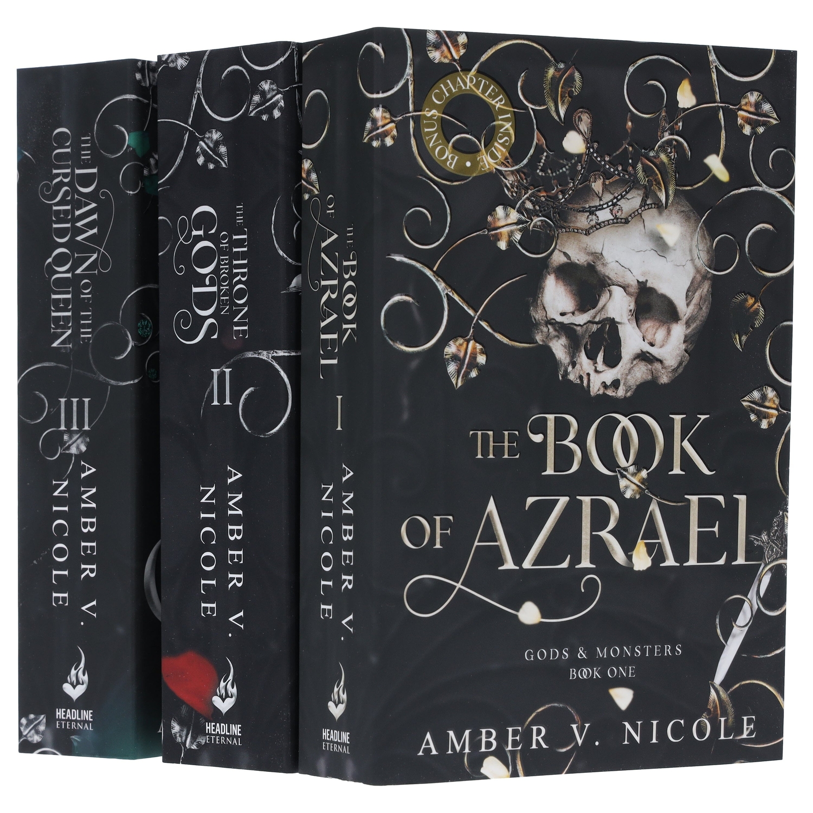 Gods & Monsters Series By Amber V. Nicole 3 Books Collection Set – Fiction – PB