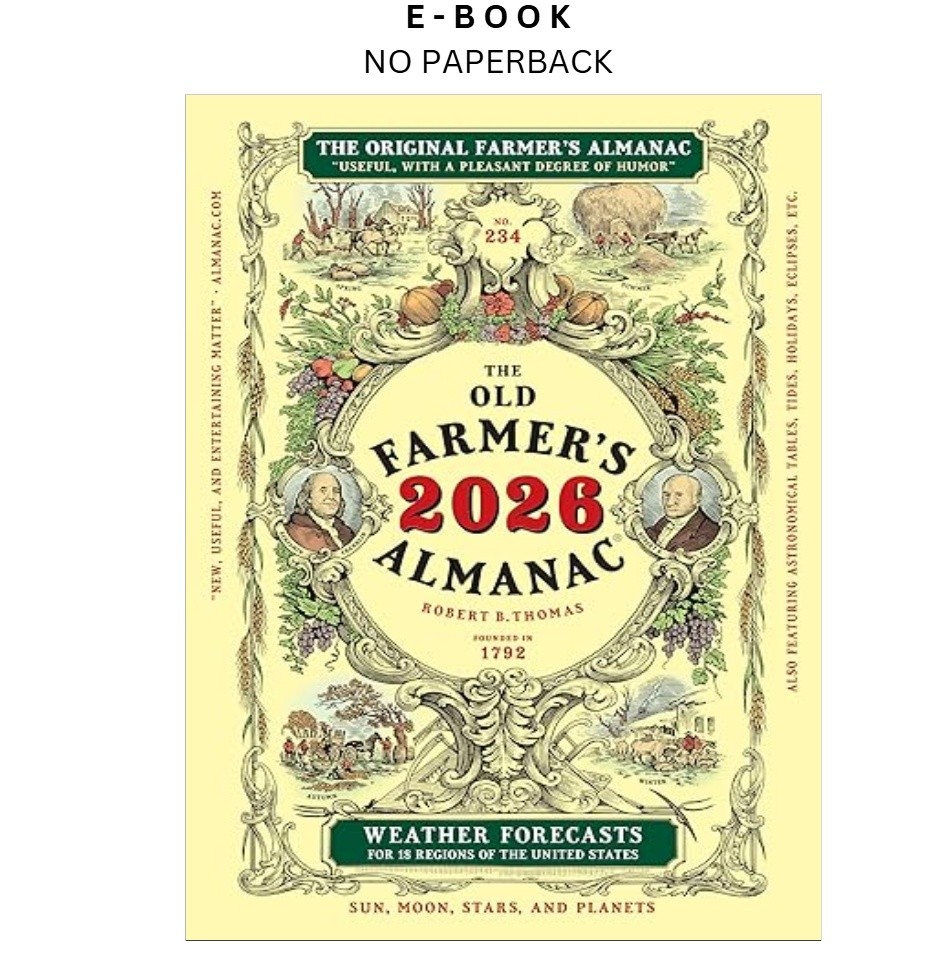The 2026 Old Farmer’s Almanac Trade Editio, Old Farmer’s Almanac 2025