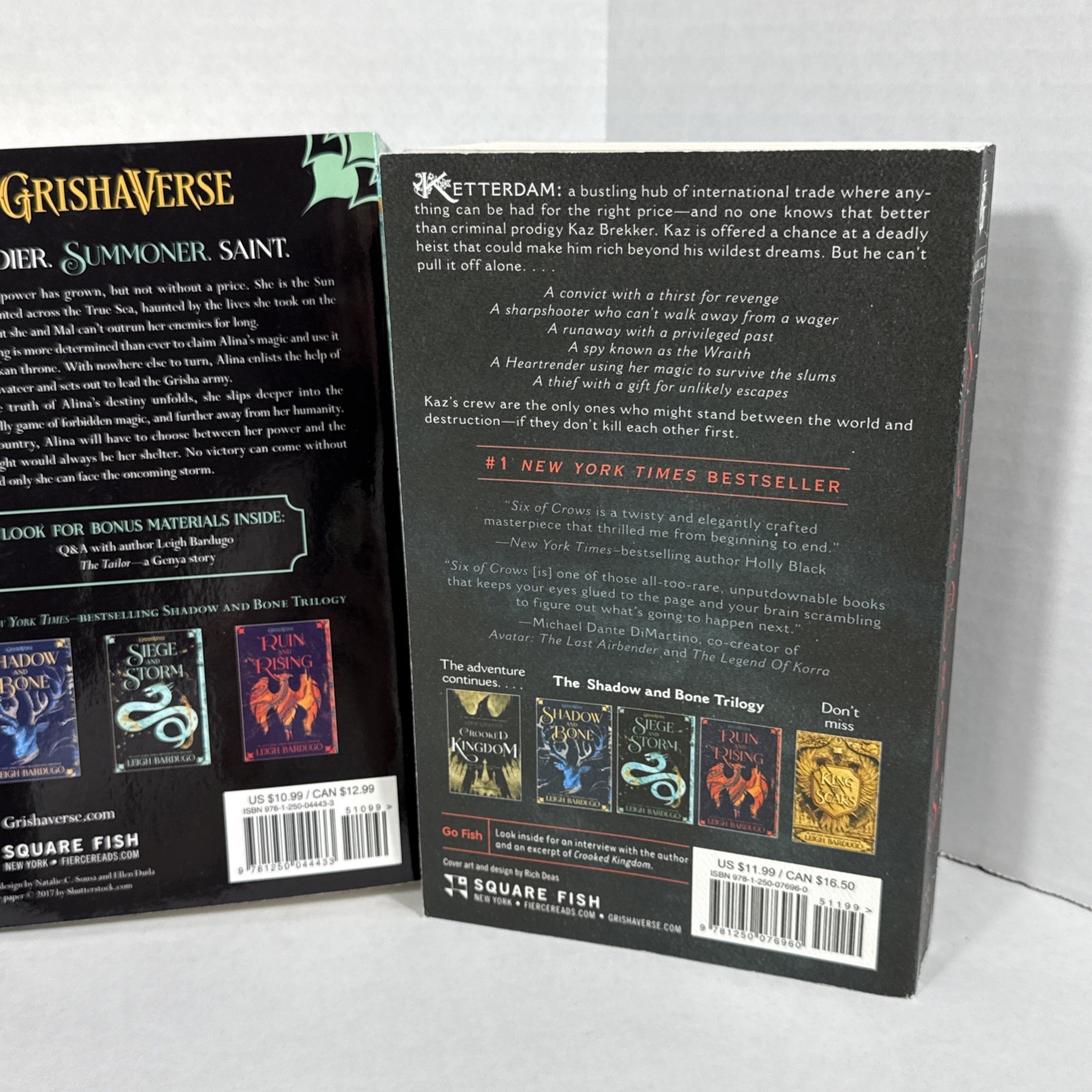Leigh Bardugo 5 Books Set Collection and Shadow And Bone Trilogy with Grisha…