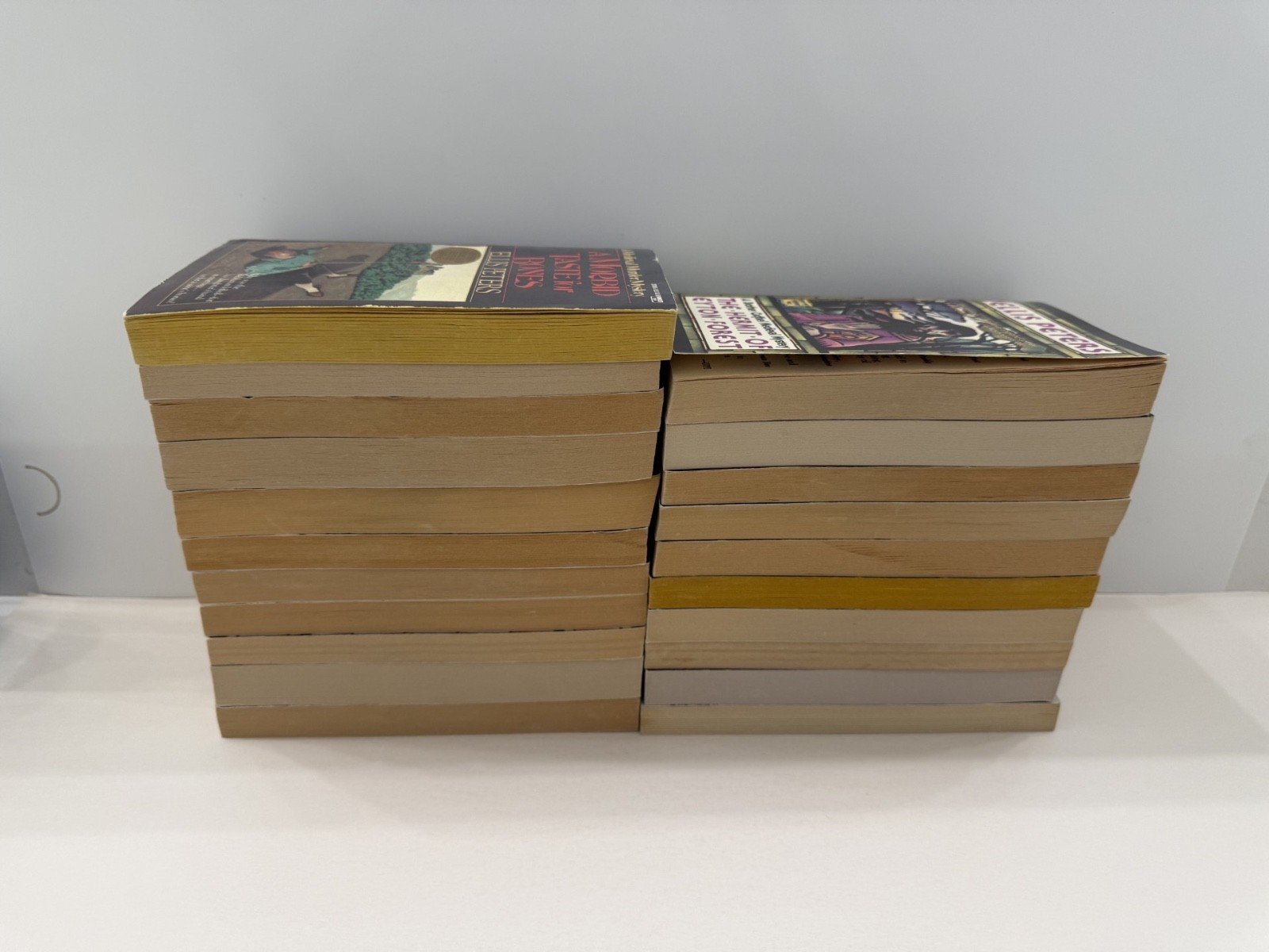 Complete set of 21 vintage Brother Cadfael mystery paperbacks Ellis Peters