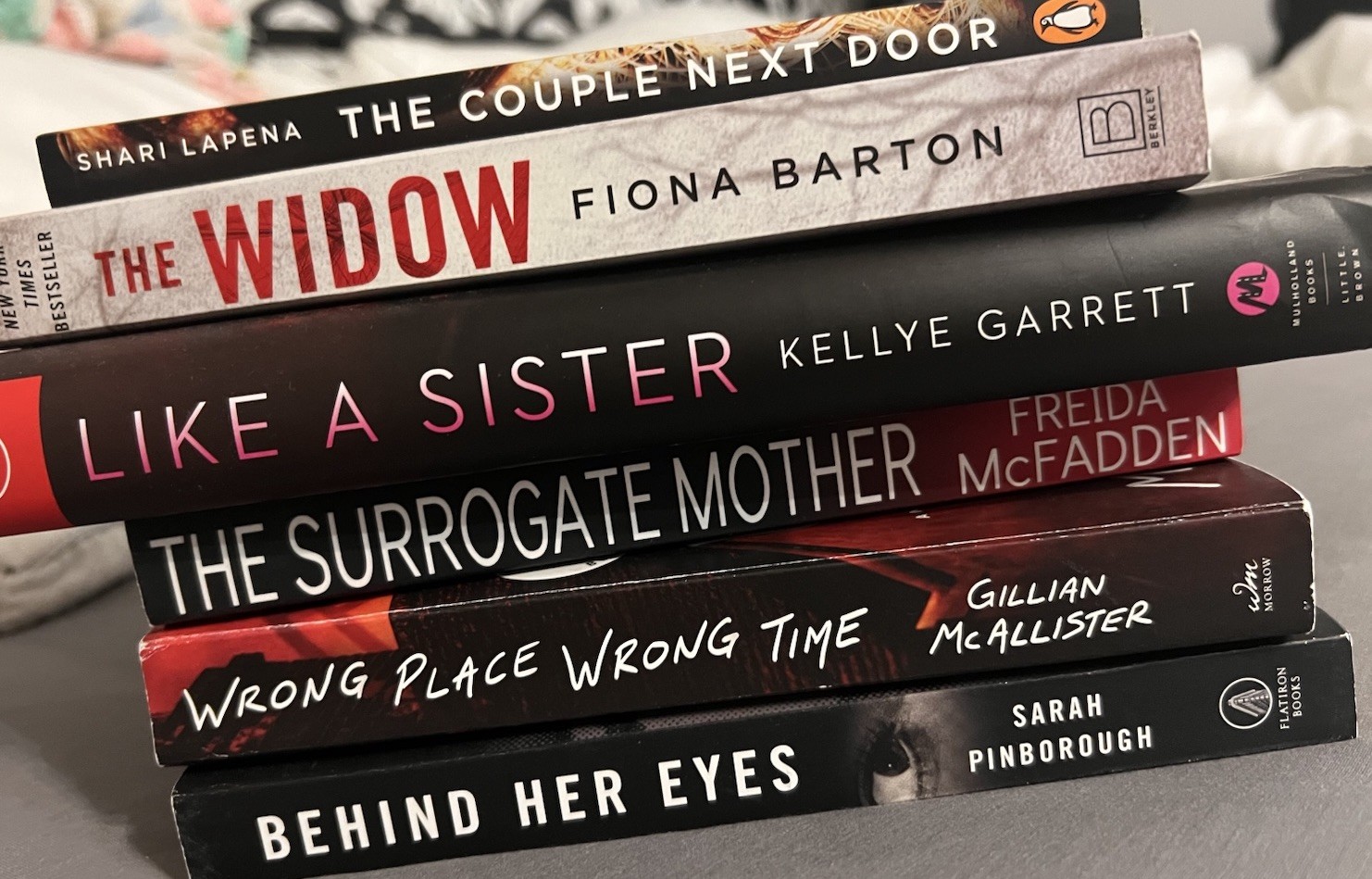 Psychological Thrillers – Books – EUC