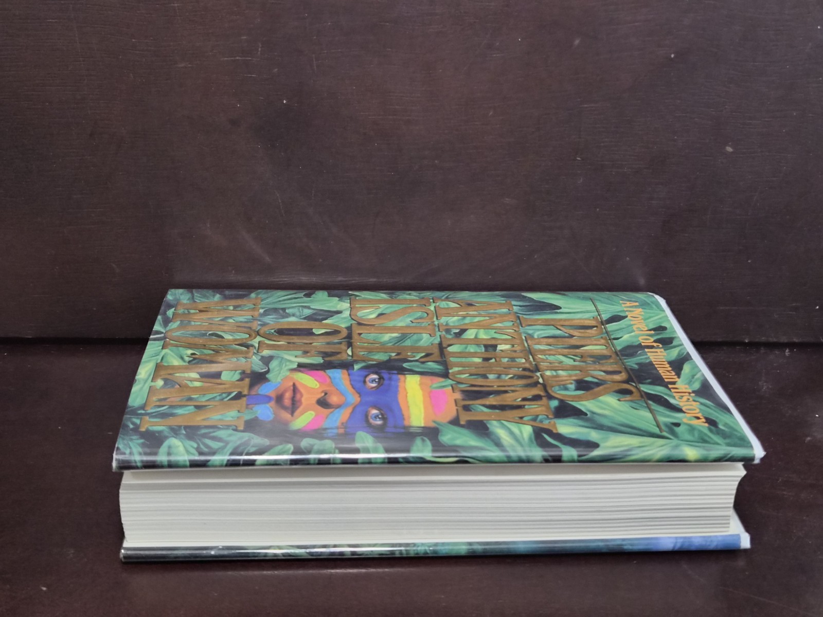 ​Isle of Woman Piers Anthony 1993 1st Ed 1st Printing HCDJ LN Mylar Geodyssey