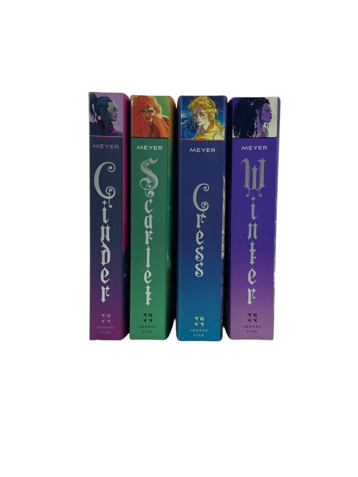 The Lunar Chronicles Set Marissa Meyer 2013-2018 1st Square Fish Editions