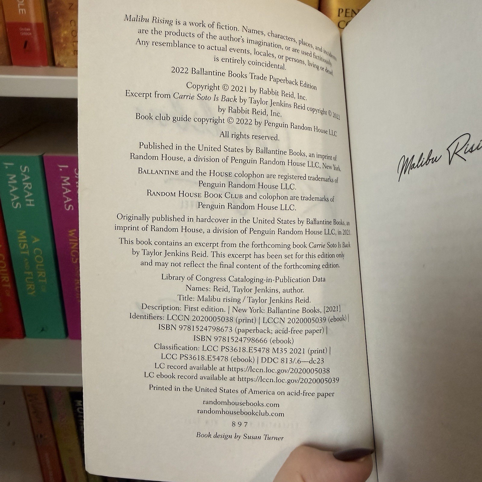 Malibu Rising: A Novel – Paperback By Jenkins Reid, Taylor – VERY GOOD