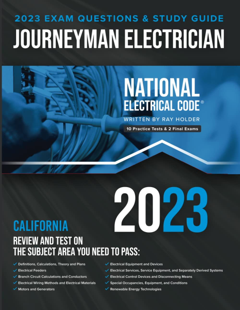 California 2023 Journeyman Electrician Exam Prep Study Guide: 400+ Questions and