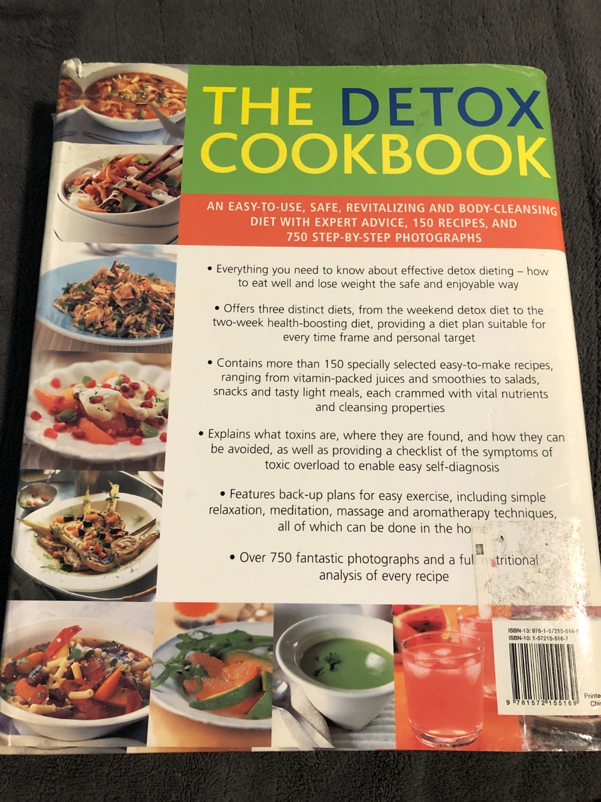 The Detox Cookbook Easy Body Cleansing 150 Recipes Health Weight Loss 256 Pages