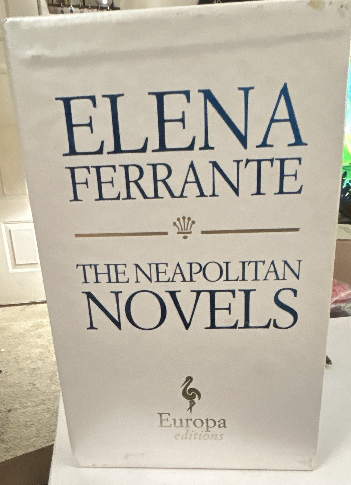 Elena Ferrante The Neapolitan Novels Box Set English Fiction Europa Editions