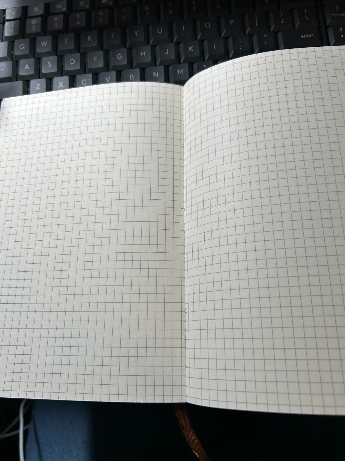 Time flies notebook – 5 by 8 inches – 200 graph pages and ribbon