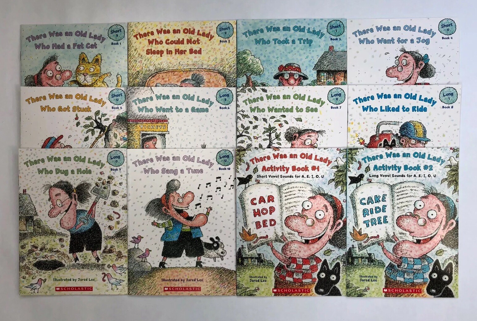 There Was An Old Lady Who Swallowed Some Phonics Lot 12