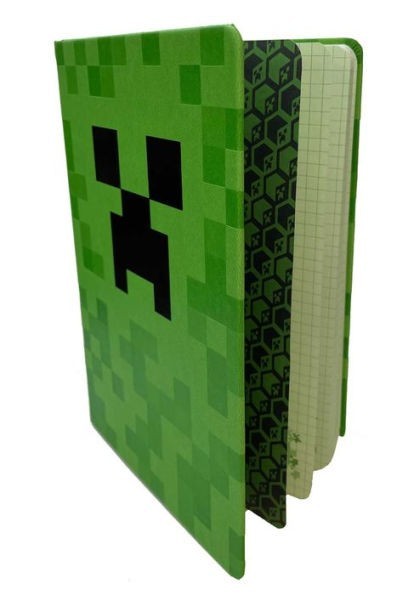 Minecraft Creeper Journal Hardcover 184 Pages Gaming Notebook Official NEW