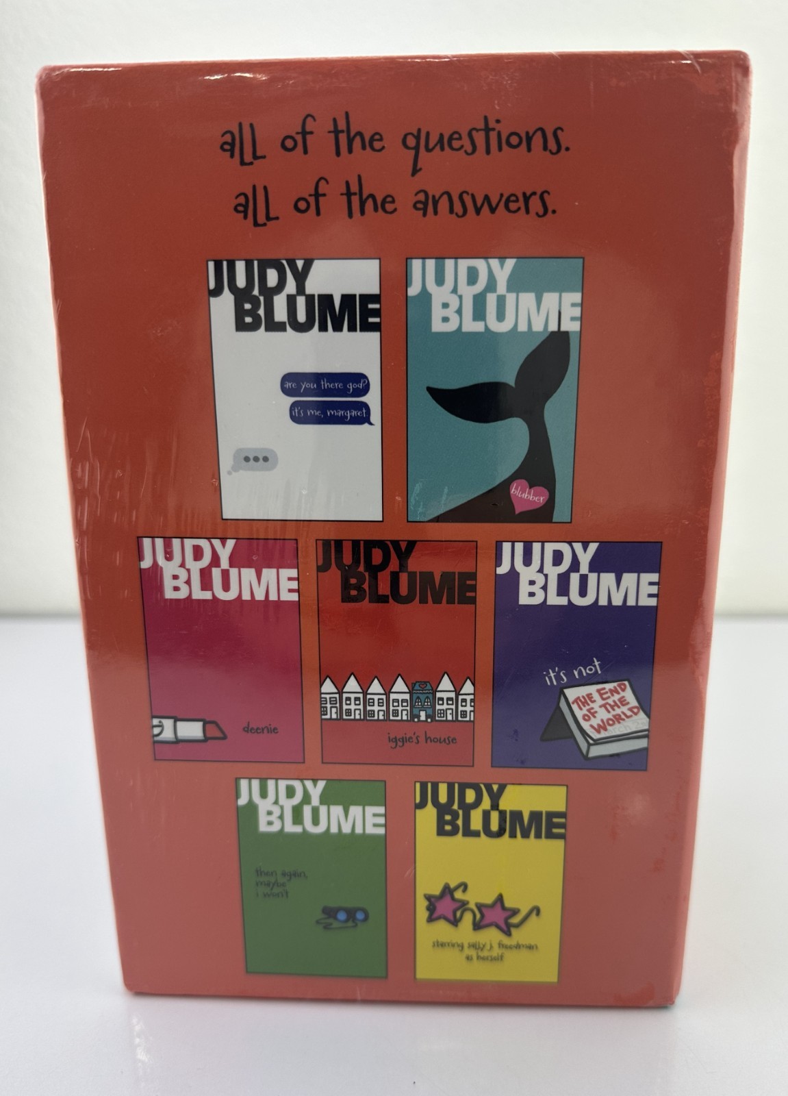Judy Blume Essentials Boxed Set – 7 Paperback Books – Brand New & Sealed