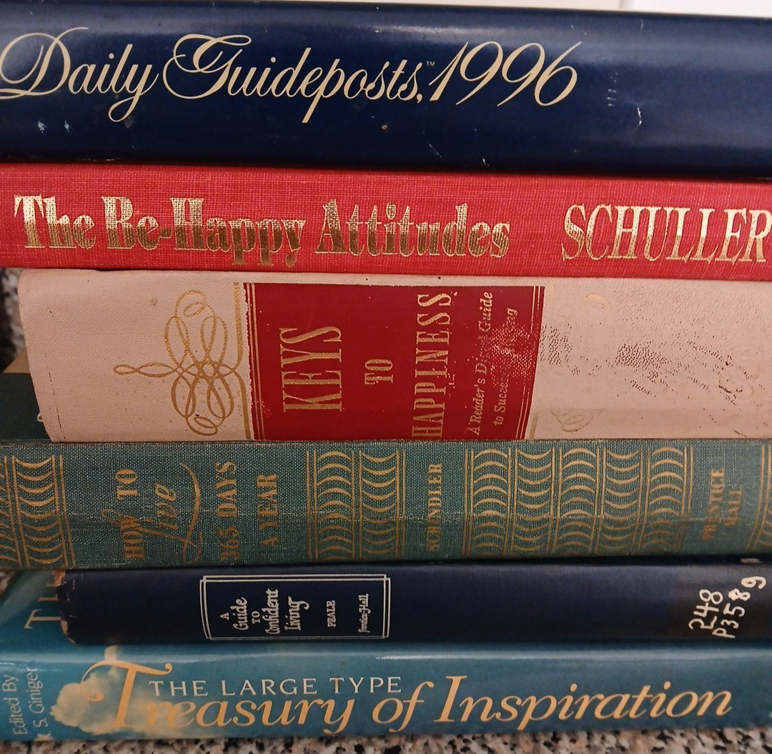 VTG DAILY THOUGHTS-INSPIRATION -GUIDES CHOOSE-Peale-Schindler-Variety of Writers