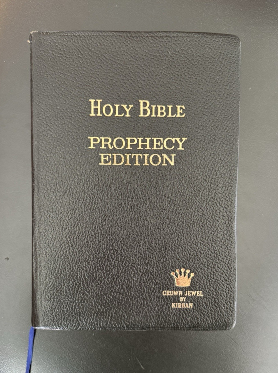 Holy Bible Prophecy Edition King James Red Letter Crown Jewel KJV Salem Kirban
