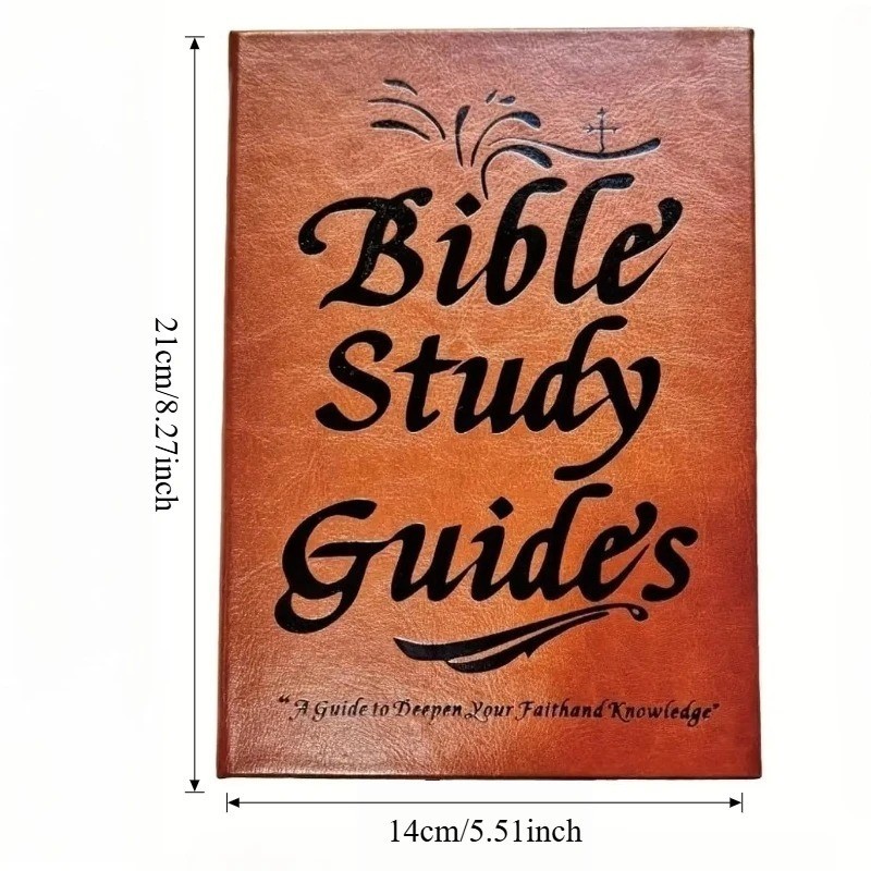 66-Page Bible Study Guide, Daily Devotional Journal,Study Notebook Based Planner