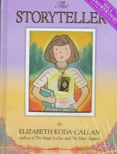 The Storyteller [With Gold Book Charm on a Chain] by Koda-Callan, Elizabeth