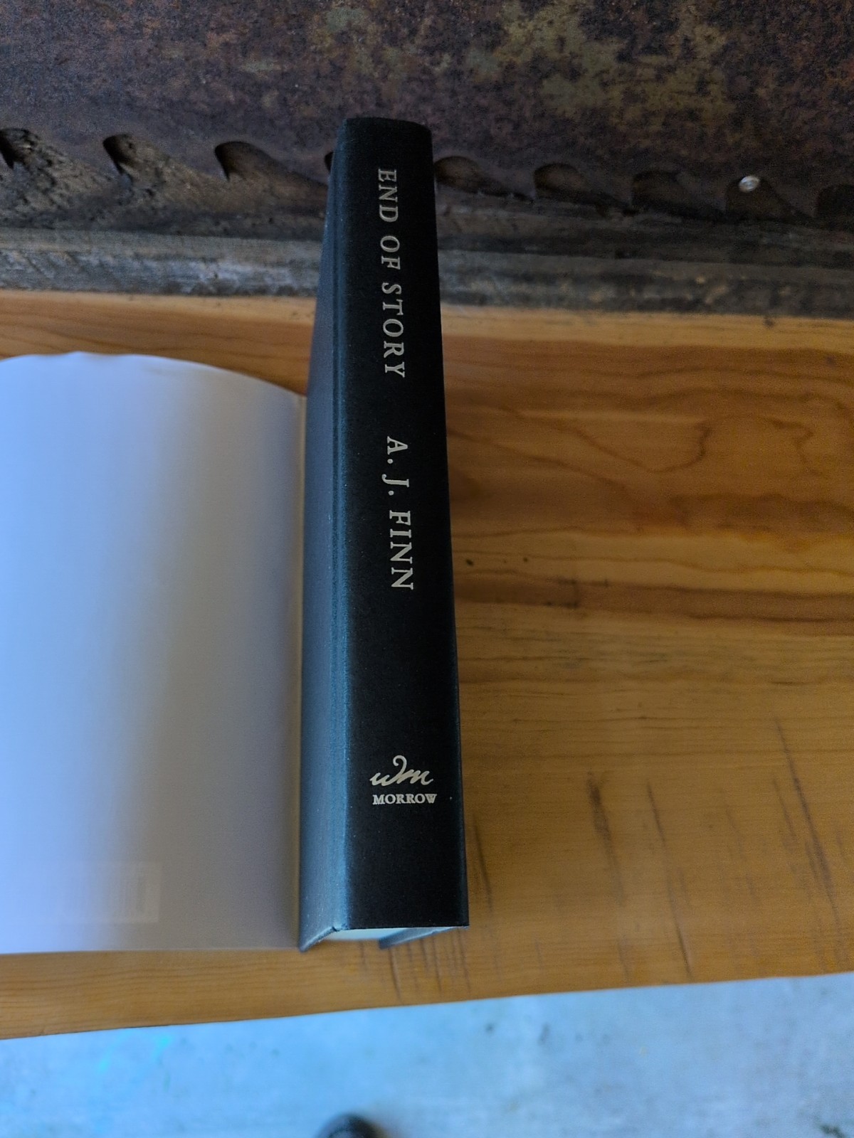 End of Story A.J. Finn Hardcover 1st Edition 1st Print 2024 Mystery Thriller