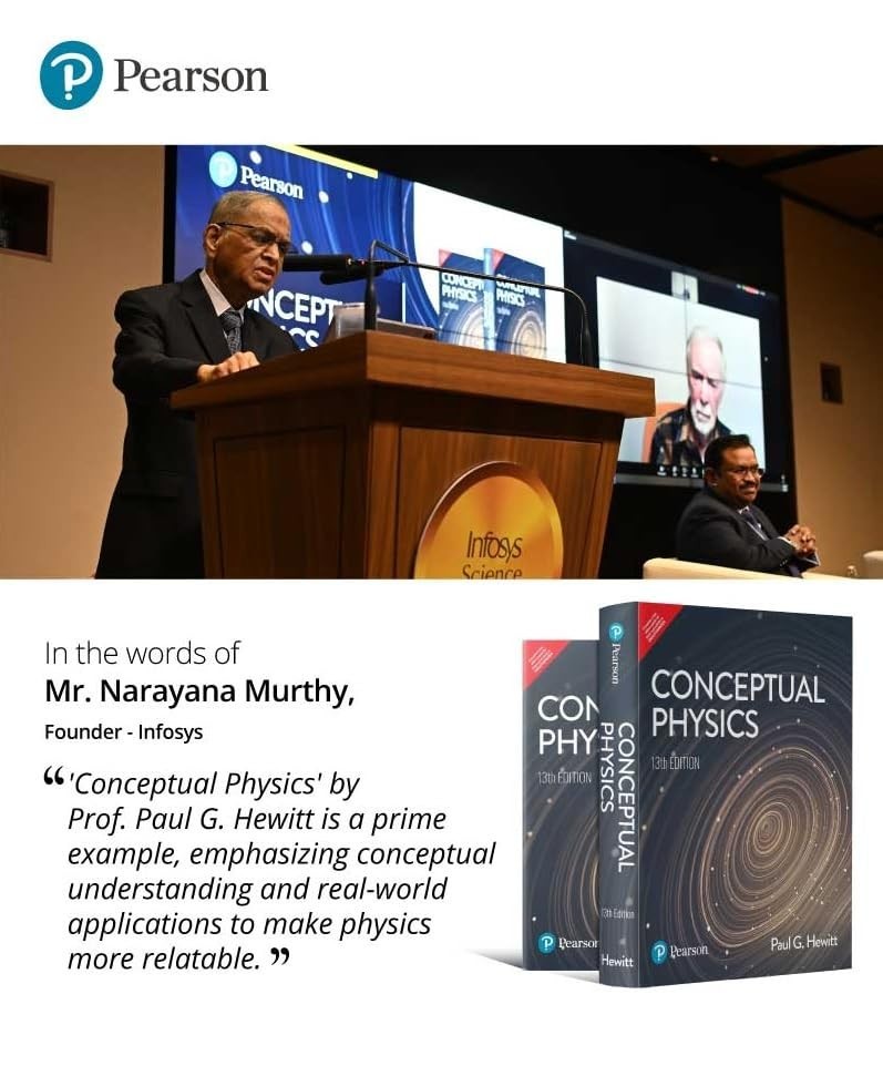 Conceptual Physics Paperback by Paul G. Hewitt (Author)