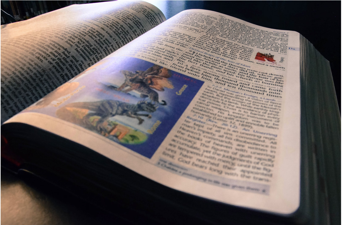 The Mission KJV Color Study Bible with Ellen White Comments Large Print Leather