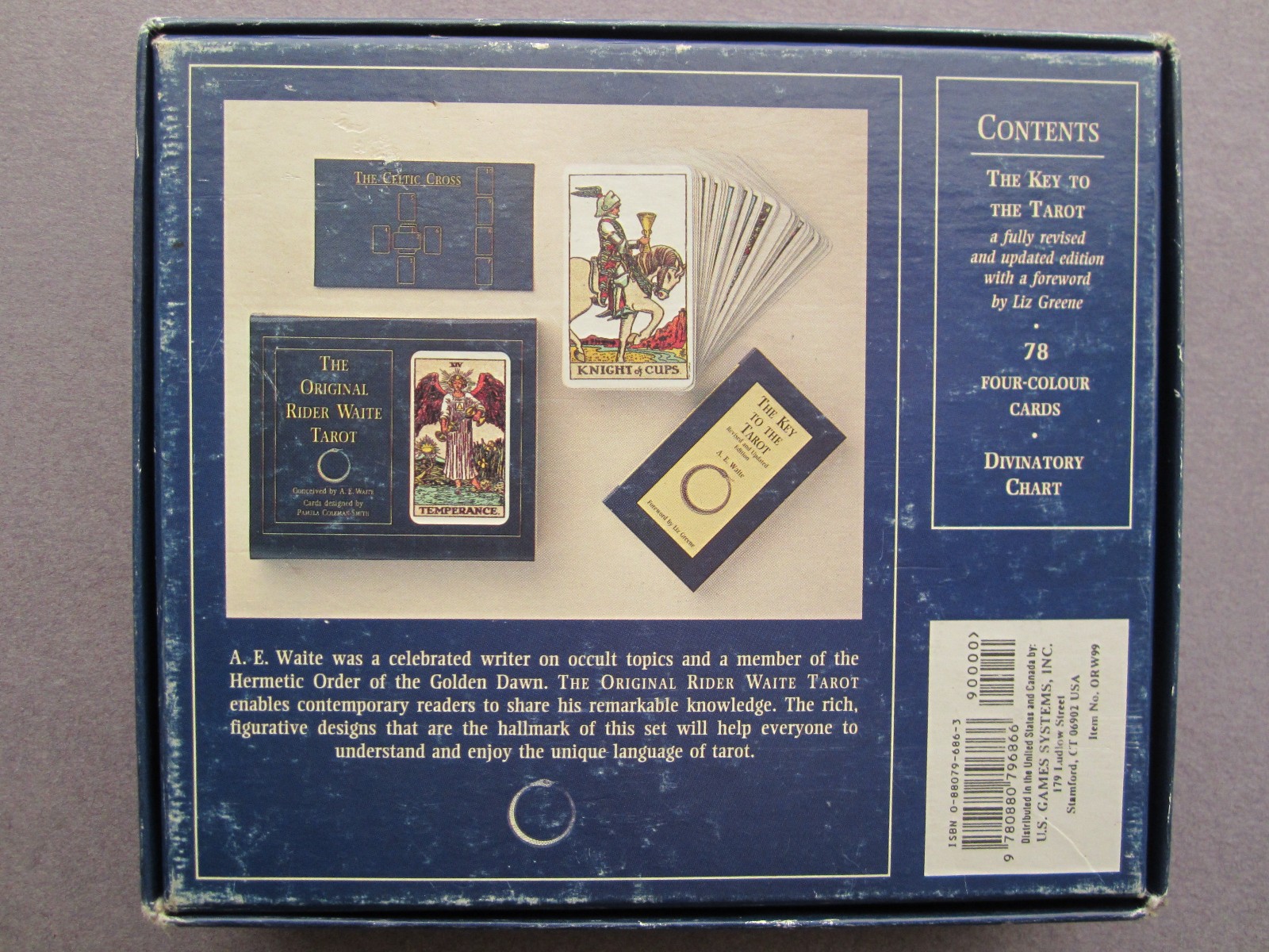 The Original Rider Waite Tarot Pack A. E Waite