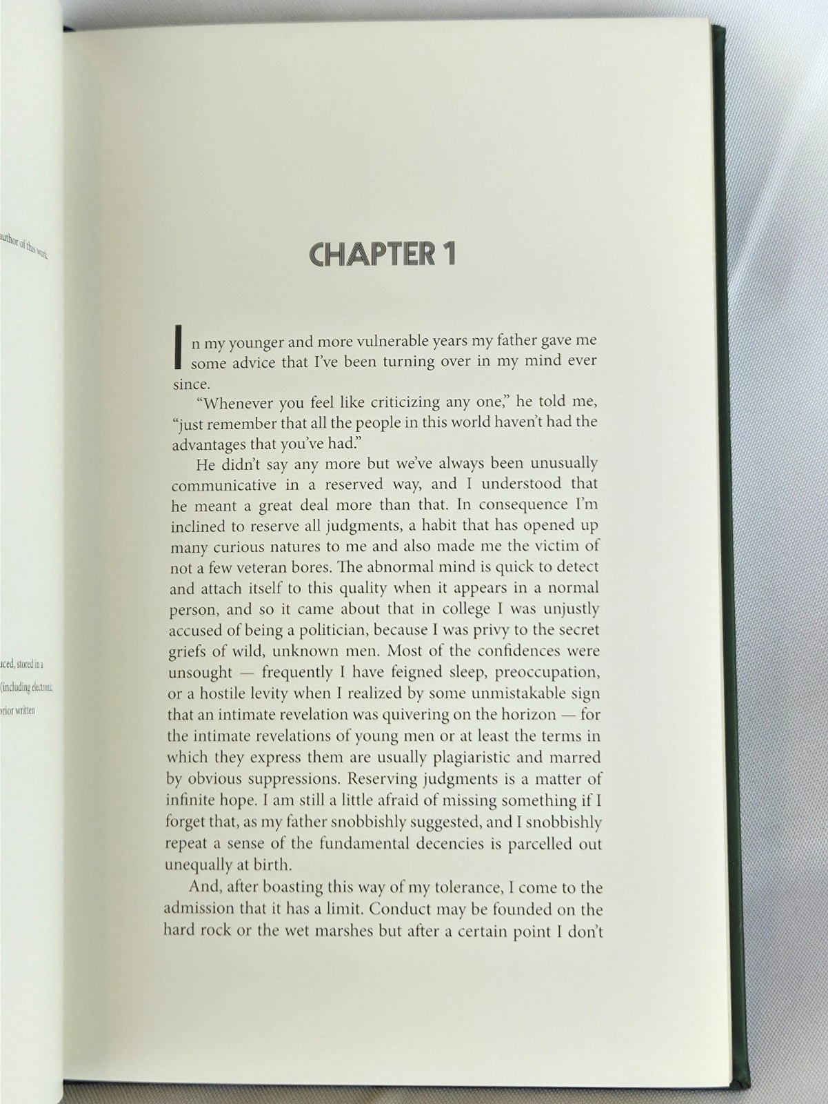 THE GREAT GATSBY by F. Scott Fitzgerald Deluxe FIRST edition Prestige Collection