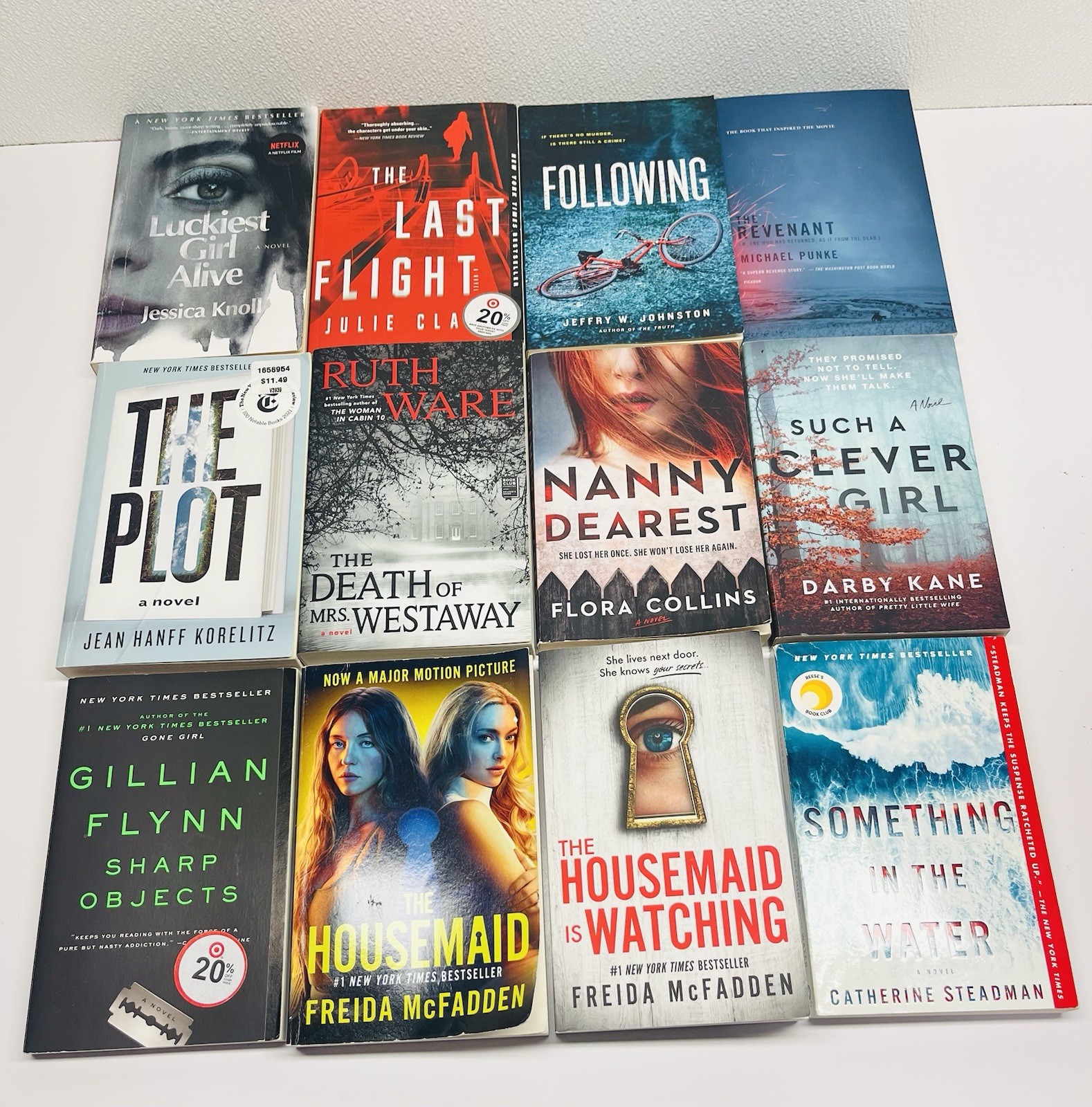 Lot of 12 #Booktok Psychological Thriller Books~Freida McFadden The Housemaid